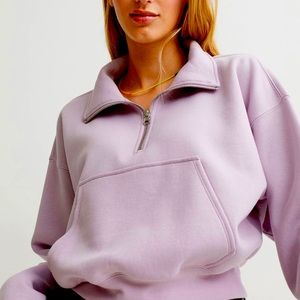 Half Zip Sweatshirt
